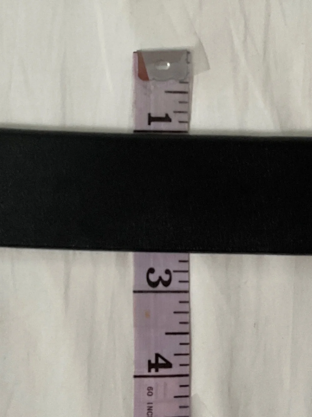 TORY LEATHER Brass Spur Buckle Belt Black 28”